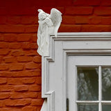 1-piece charming left angel door frame ornaments statue, exquisite resin sleeping angel sculpture Aimak Store