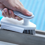 2PCS Multifunction Tile and Grout Cleaning Brush Corner Scrubber Tub Floor Brushes Portable Durable Gap 4 in 1 Cleaning Tools Aimak Store