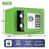 Mini safe Invisible Office Home Safe Password Box Alarm Anti-Theft Money Jar Toy from Mainland China Popular on Social Media Aimak Store