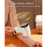 coldSky Fabric Shaver Lint Remover 3 Speeds Rechargeable Electric Portable Sweater to Remove Pilling for Clothes Couch Blanket Aimak Store