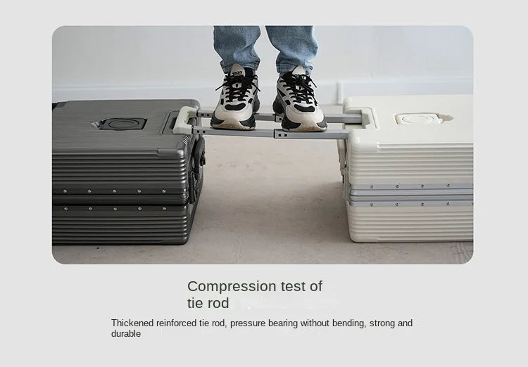 New Front Opening Lid Suitcase Multifunctional Mini Luggage Aluminium Frame 18/20 Boarding Box Trolley Case Cabin Bag Aimak Store