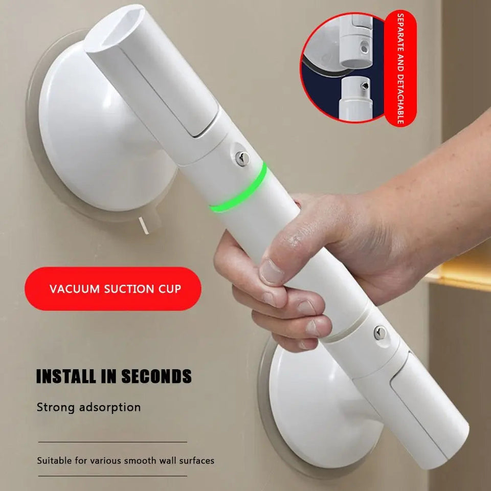 Fashion Anti Slip Hand Grips Shower Tub Grab Handle Safety Bathroom Aid Bath Hardware Safe Handle Handrail Grip Rail Aimak Store