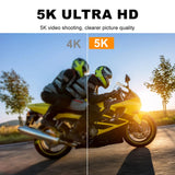 5K Action Camera 4K60FPS 2.0 Inch Touch Screen Wi-Fi 170° Wide Angle 30M Waterproof Helmet Video Recording Sports Cameras Aimak Store