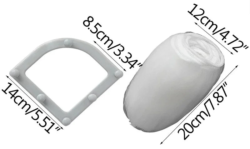 30PCS Suction Cup Sink Filter Screen Sink Organizer Kitchen Storage Bag Drain Rack Disposable Trash Bin Trash Can Garbage Cans Aimak Store