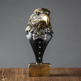 Animal Sculpture Home Decor Creative Modern Ornament Artwork Crafts Eagle Sculptures for Office Bathroom Home Cabinet Decor Aimak Store