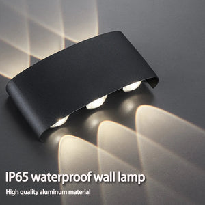 Outdoor Wall Lamp IP65 Waterproof Garden Lighting AC86-265V Exterior Wall Light Living Room Stair Porch Light Home Decor Fixture Aimak Store