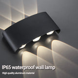 Outdoor Wall Lamp IP65 Waterproof Garden Lighting AC86-265V Exterior Wall Light Living Room Stair Porch Light Home Decor Fixture Aimak Store