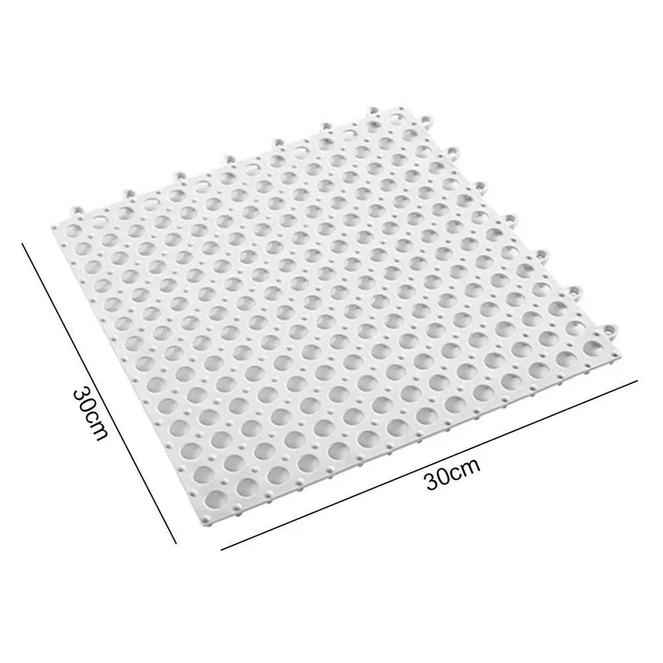 TPE Anti-slip Splice Toilet Ground Mat Bathroom Carpet Pet Cage Floor Mat Rabbit Foot Mat Aimak Store