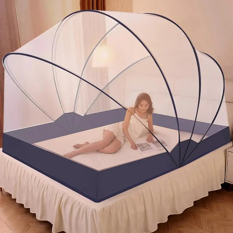 Simple Mosquito Net Portable Camping Tent Bed Canopy For Adult Foldable Mesh Net Breathable Mosquito Net Aimak Store