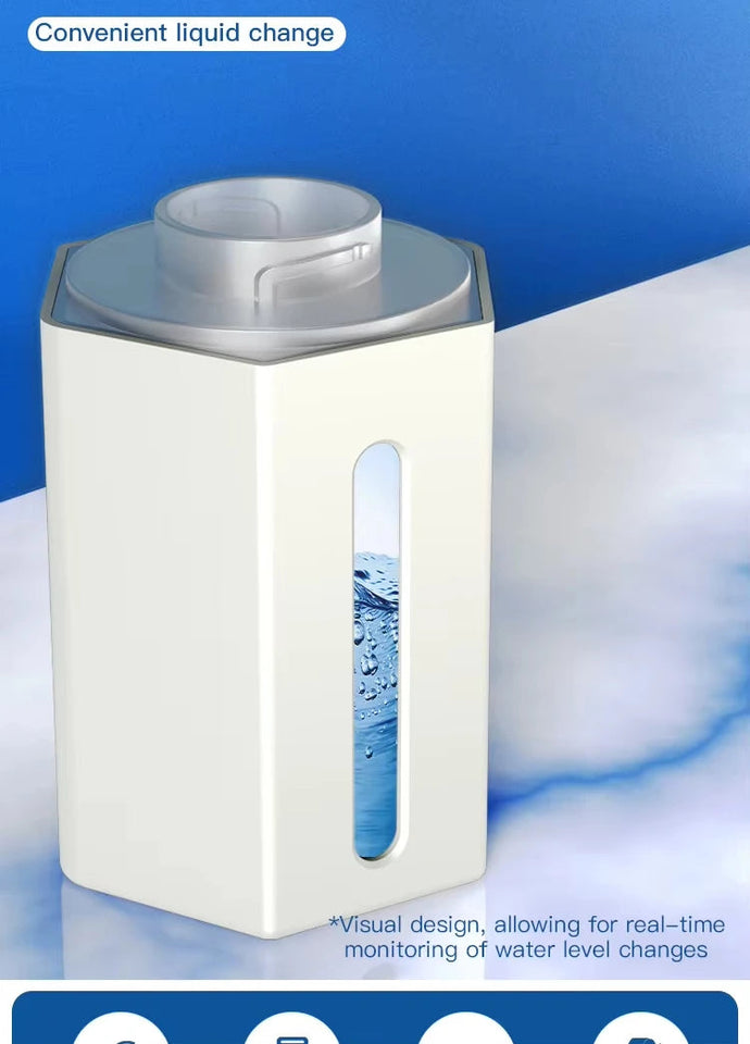 Automatic Soap Dispenser 360Ml 4 Level Liquid Foaming Soap Dispenser Long Battery Charging Automatic Soap Dispenser No Drilling Aimak Store