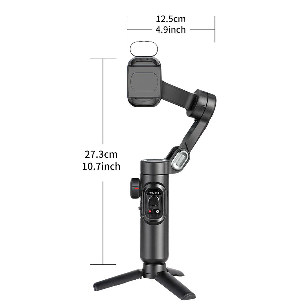 AOCHUAN Smart XE 3-Axis Handheld Gimbal Stabilizer for Smartphone iPhone Android Face Tracking Tiktok Vlog Live Streaming Aimak Store