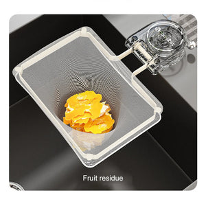 Kitchen Sink Strainer Rack Suction Cup No Dirty Hands Dishwasher Waste For Efficient Leftover Collection With 50 Filter Mesh Bag Aimak Store