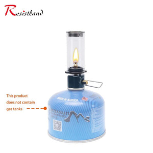 Dreamlike Candlelight Lamp Mini Windproof Candle Lamp Gas Burner Stove Outdoor Camping Lights Tent Lighting Equipment BRS 55 Aimak Store