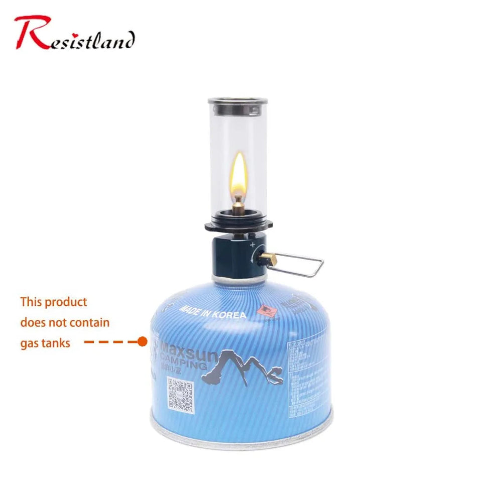 Dreamlike Candlelight Lamp Mini Windproof Candle Lamp Gas Burner Stove Outdoor Camping Lights Tent Lighting Equipment BRS 55 Aimak Store
