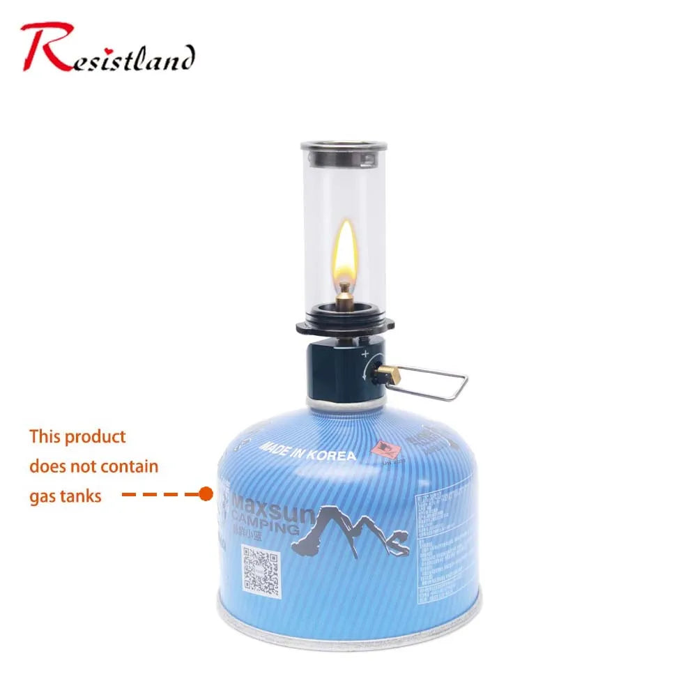 Dreamlike Candlelight Lamp Mini Windproof Candle Lamp Gas Burner Stove Outdoor Camping Lights Tent Lighting Equipment BRS 55 Aimak Store