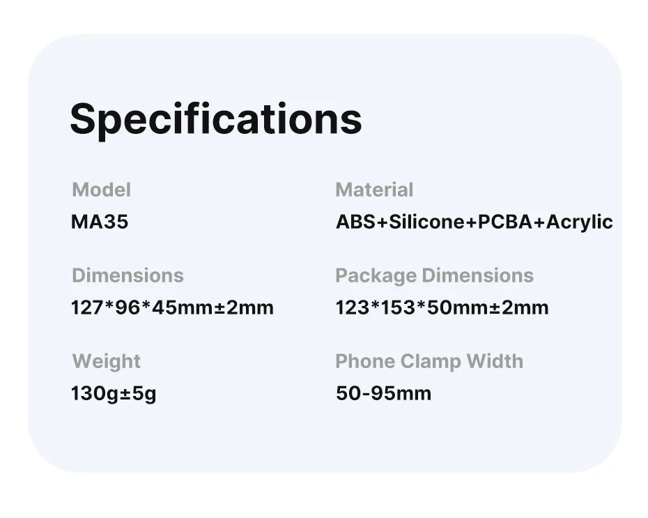 Ulanzi MA35 MagSafe Smartphone Camera Shutter Grip Bluetooth Selfie Handle As Camera Photo Stabilizer Vertical Horizontal Shoot Aimak Store