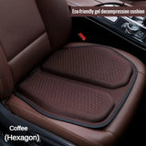 Car Gel Cooling Seat Cushion 3D Honeycomb Cool and Breathable Cool Ice Silk Car Home Office Chair Cushion Car Accessories Aimak Store
