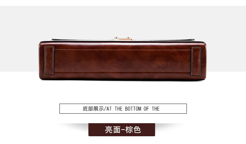 Men's High Quality Business Briefcase Crossbody Shoulder Messenger Bags Male Office Handbag Laptop Bags Bolsos Para Hombre Aimak Store