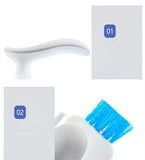 2PCS Multifunction Tile and Grout Cleaning Brush Corner Scrubber Tub Floor Brushes Portable Durable Gap 4 in 1 Cleaning Tools Aimak Store