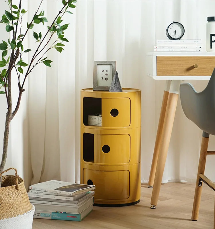 Bedside Table Modern Simple Plastic Multi-layer Ins Net Red Creative Storage Cabinet Minimalist Living Room Storage Cabinet Aimak Store