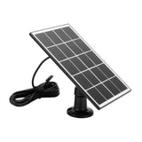 8W 5V Solar Panel Charger Type-c/DC5521 Solar Panel Kit IPX6 Waterproof Outdoor Solar Charger for Security Camera/Home Light Aimak Store