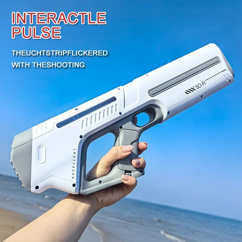 Summer Electric Water Guns Powerful Squirt Automatic Water Suction Water Blasters Outdoor Beach Toys for Boys Children Gift Aimak Store