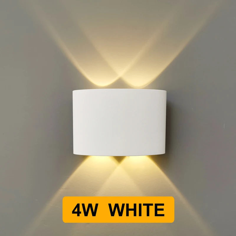 Outdoor Wall Lamp IP65 Waterproof Garden Lighting AC86-265V Exterior Wall Light Living Room Stair Porch Light Home Decor Fixture Aimak Store