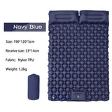Picnic Mat Ultralight Self-inflating Air Mattress Thicken Sleeping Pad Splicing Inflatable Bed Beach Camping Tent Air Cushion Aimak Store