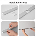 LED Motion Sensor Wireless Ultra Thin Night Light USB LED Wine cooler Light For Kitchen Cabinet Bedroom Wardrobe Indoor Lighting Aimak Store