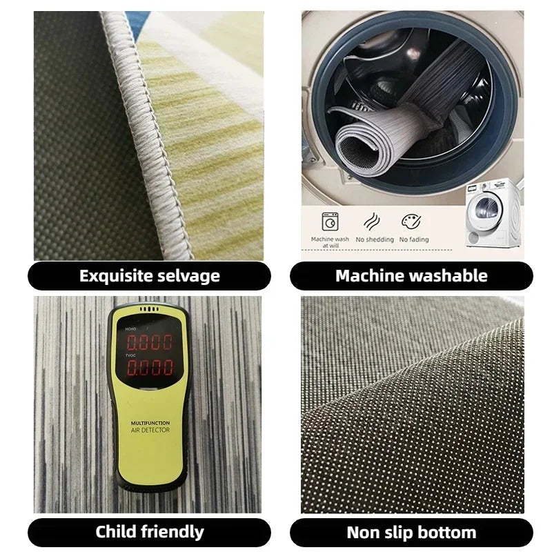 Football Stadium Pattern Carpet Kitchen MatEntrance Doormat Bedroom Floor Decoration Living Room Carpet Bathroom Anti-slip rugs Aimak Store