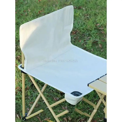Portable Outdoor Table and Chair Set Folding Picnic Table Self-driving Camping Table Aluminum Alloy Car Egg Roll Table