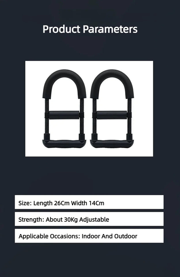 Adjustable Forearm Hand Trainer Wrist Exercises Force Power Strengthener Fitness Equipment Wrists And Strength Grips Workout Aimak Store