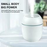 USB Portable Air Humidifier 250ML Essential Oil Diffuser 2 Modes Auto Off with LED Light for Home Car Mist Maker Face Steamer Aimak Store