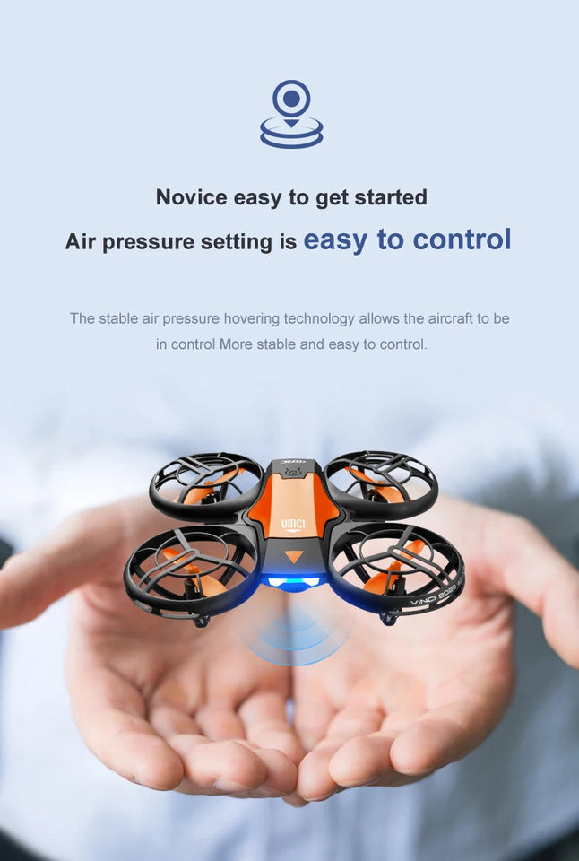 4DRC V8 Mini Drone 4k profession HD Wide Angle Camera 1080P WiFi fpv Drones Height Keep Remote Control Helicopter Gift Toys Aimak Store
