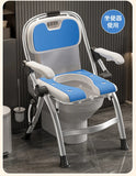 Bathroom Chair for Elderly with Backres Folding Shower Seat for Safety Non-Slip Locking Ideal for Senior Citizen Pregnant Women Aimak Store