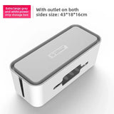 Orico Cmb Extension Lead Storage Box Cable Organizer Desktop Power Cord Management Tray Socket Storage Container Aimak Store