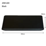 6W 12W 24W LED Outdoor Waterproof Wall Lamp Bedroom Living Room Balcony Wall Light Aluminum Exterior Wall Lamp Sconce Fixtures Aimak Store