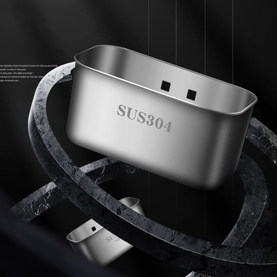 304 Stainless Steel Sink Strainer Basket Sink Filter Drain Fruit Vegetable Drainer Filte Leftovers Soup Garbage Box Kitchen Tool Aimak Store