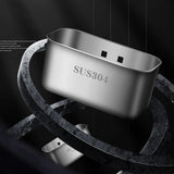 304 Stainless Steel Sink Strainer Basket Sink Filter Drain Fruit Vegetable Drainer Filte Leftovers Soup Garbage Box Kitchen Tool Aimak Store