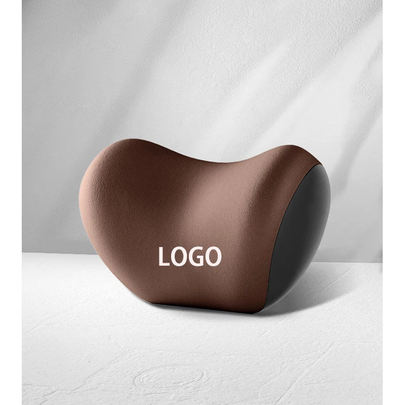 For Volvo R DESIGN  Car Memory Foam Neck Pillow Lumbar Cushion To Relieve Cervical Fatigue Car Headrest Cushion Aimak Store