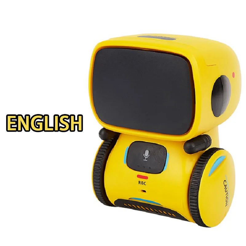 Toy Robot Intelligent Robots Russian & English & Spanish Version Voice & Touch control Toys Interactive Educational RC Robot Aimak Store