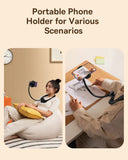 Baseus Flexible Universal Neck Phone Holder Hanging Neck Lazy Necklace Cell Phone Desk Mount Bracket for iPhone 16 15 14 Pro Max Aimak Store