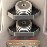 Bathroom Shelf Corner Space Aluminum Bathroom Triangle Basket Shower Room Storage Rack Wall Mounted Black/Matte/Grey Aimak Store