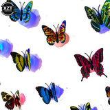 1pcs 3D LED Butterfly Decoration Night Light Sticker Single and Double Wall Light for Garden Backyard Lawn Party Festive Party ﻿ Aimak Store