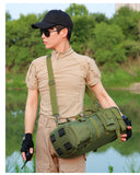 Tactical Fishing Backpack Tackle Bag with Rod Holders Fish Equipment Storage Molle Camping Hiking Outdoor Multifunctional Bag Aimak Store