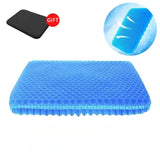 Car Seat Cushion Breathable Cool Gel Cooling Pad Universal Car Honeycomb Butt Pad Car Home Office Chair Cushion Aimak Store