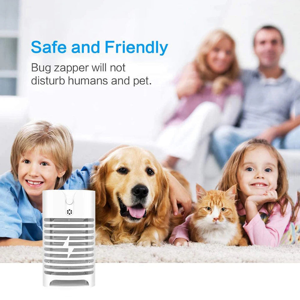 2Pcs LED Mosquito Killer Lamp Multifunctional Light Controlled Mosquito Killer LED Trap Electric Shock Mosquito Killer Lamp Aimak Store