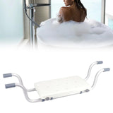 Bath Chair Aluminum Alloy Width Adjustable Bathtub Seat Non-Slip Bathtub Rack Shower Chair for Bathroom Accessories 82x30x18cm Aimak Store