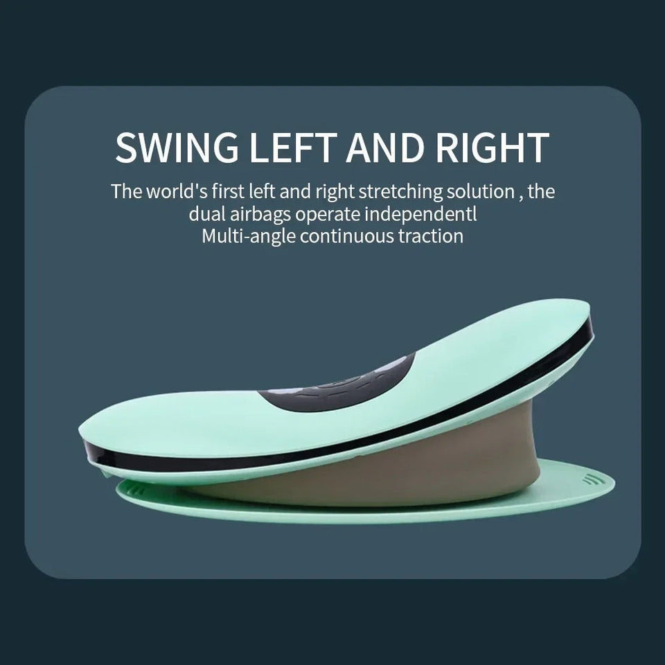 Electric Lumbar Traction Massager Adjustable Vibration Waist Massager Wa ist Spine Support Back Massage Machine Waist masajeador Aimak Store