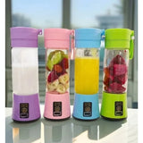 Portable Mini Blender for Shakes and Smoothies Rechargeable USB 380ML Traveling Fruit Juicer Cup Hand Fruit Blender Juicing Cup Aimak Store